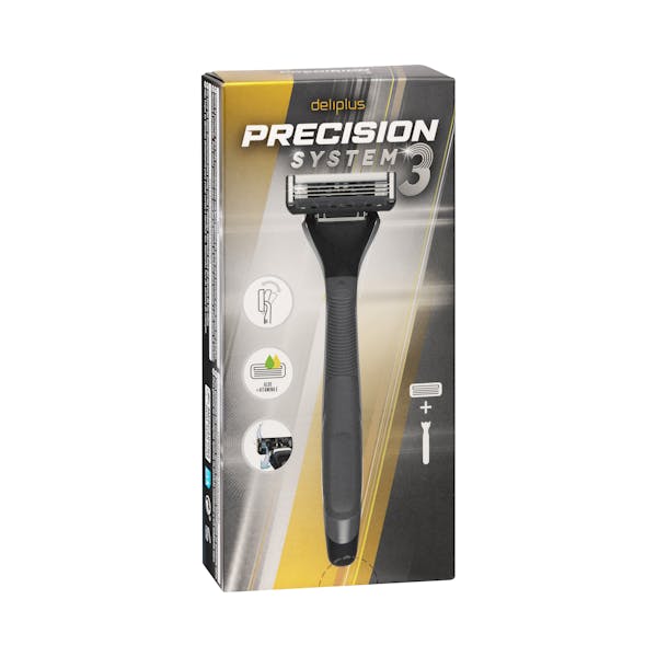 Maquinilla de afeitar recargable Deliplus Precision System 3 hojas
