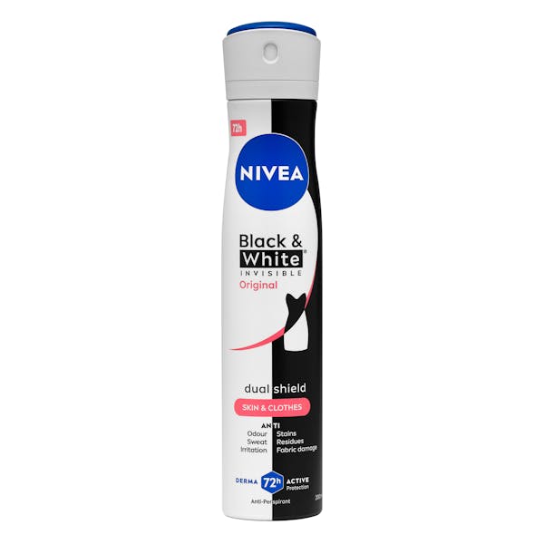 Desodorante invisible Black & White Nivea