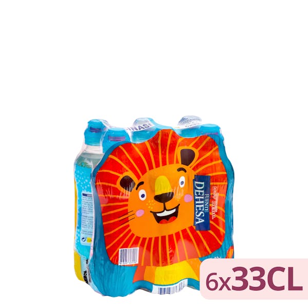 Agua mineral pequeña Fuente Dehesa tapón infantil
