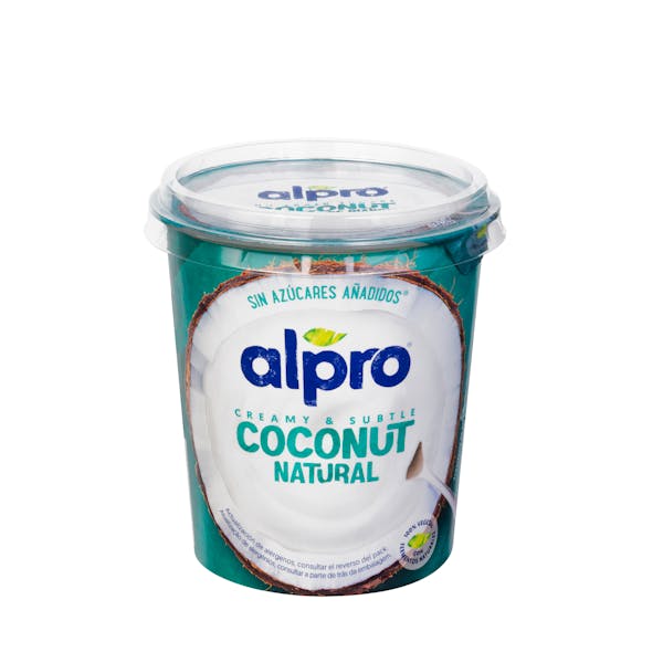 Postre de coco natural Alpro sin azúcares añadidos