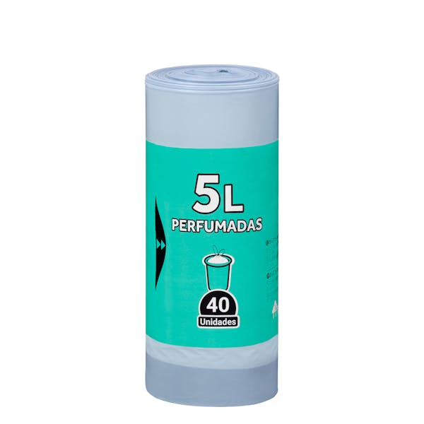 Bolsas de basura 5L Bosque Verde perfumadas
