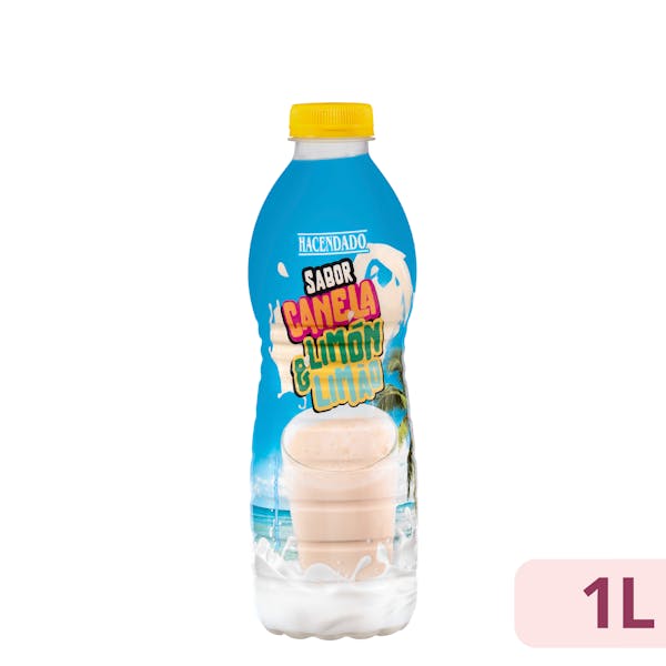 Bebida láctea sabor canela y limón Hacendado