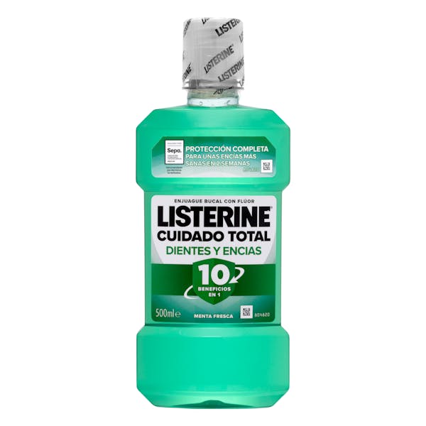 Enjuague bucal dientes y encías Listerine menta
