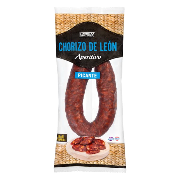 Chorizo sarta picante extra de León Hacendado