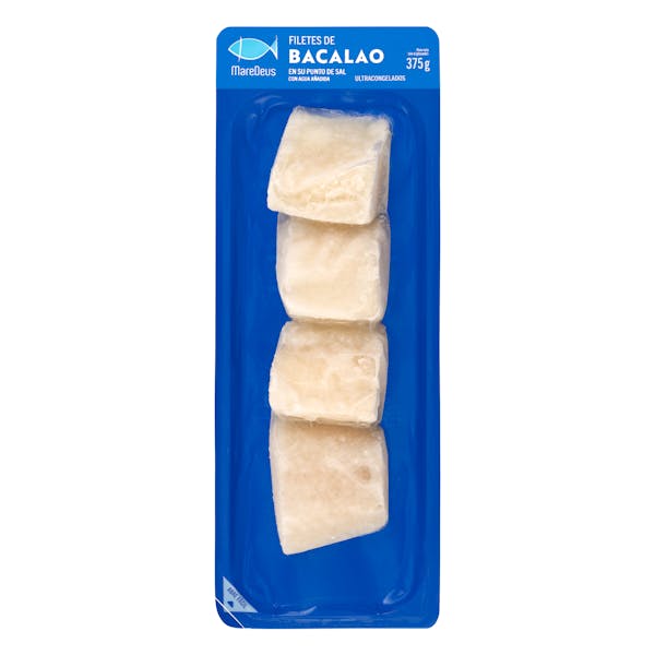 Filetes de bacalao MareDeus ultracongelado