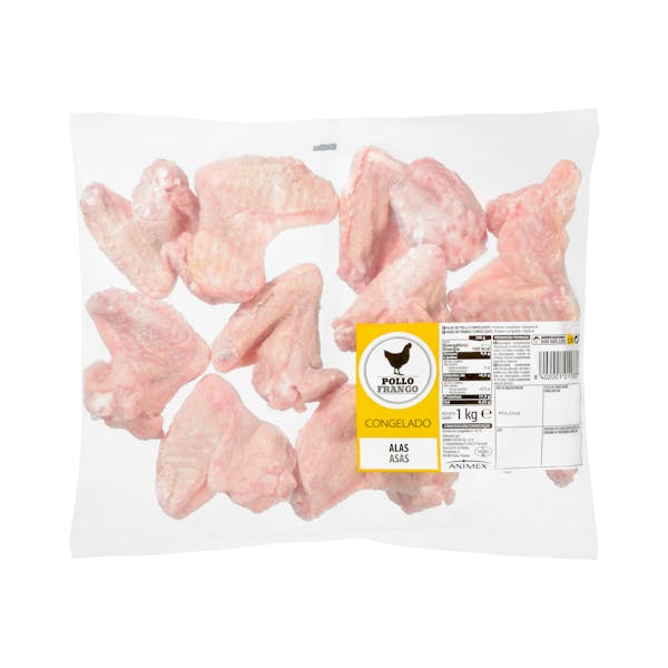 Alas de pollo congeladas