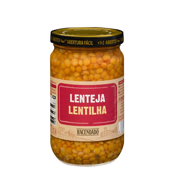 Lenteja cocida Hacendado