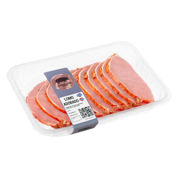 Filetes lomo de cerdo adobado