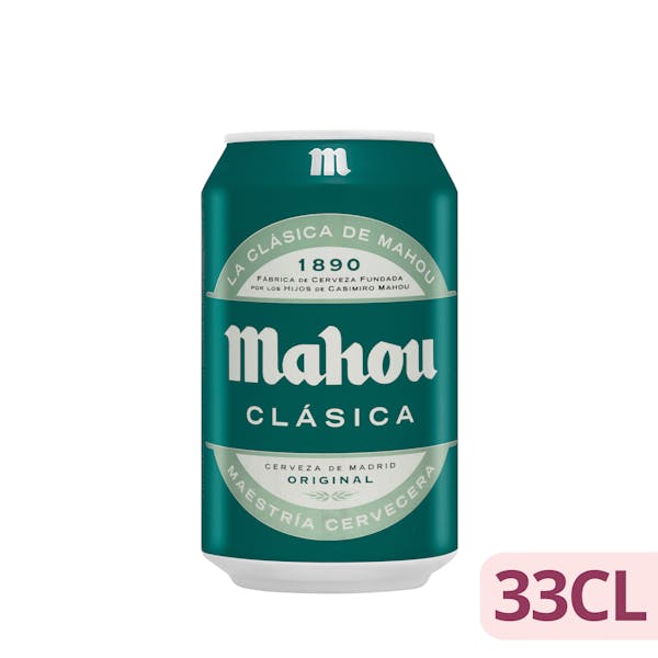 Cerveza clásica Mahou