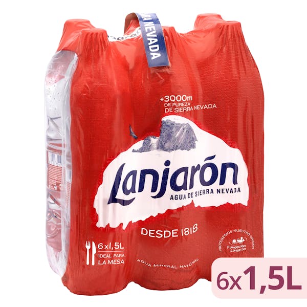 Agua mineral grande Lanjarón