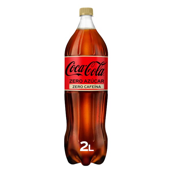Refresco Coca-Cola zero azúcar zero cafeína
