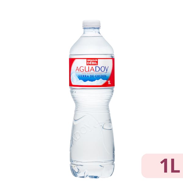 Agua mineral mediana Aguadoy