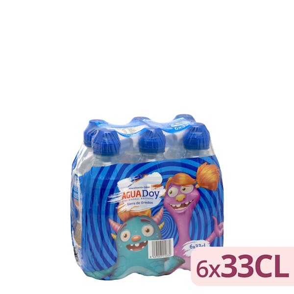 Agua mineral pequeña Aguadoy tapón infantil