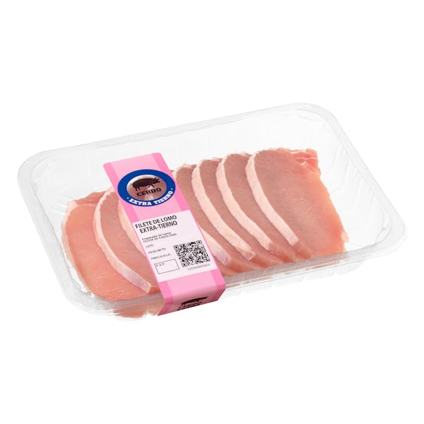 Filetes lomo de cerdo extra tiernos
