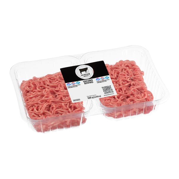 Preparado de carne picada vacuno