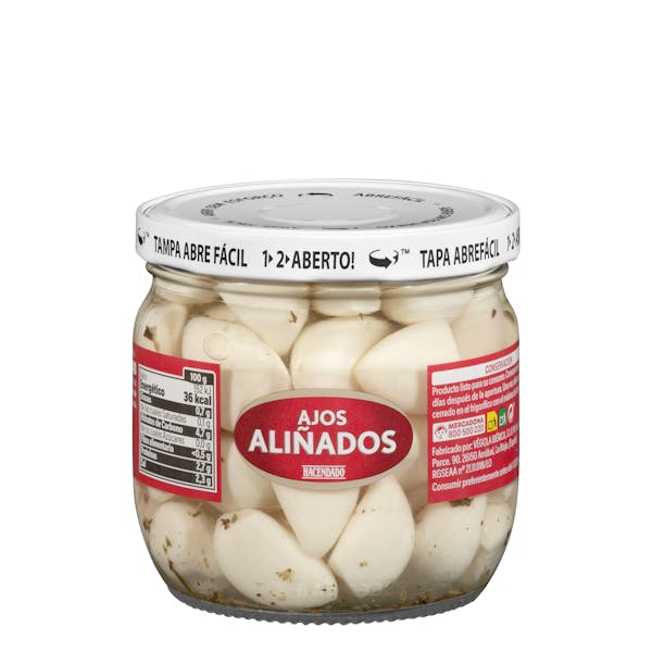 Ajos aliñados Hacendado