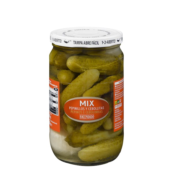 Mix de pepinillos y cebollitas Hacendado