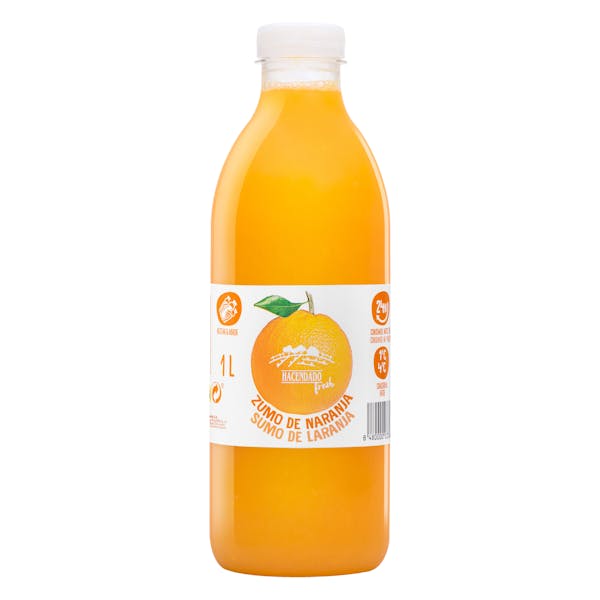 Zumo de naranja recién exprimido Hacendado