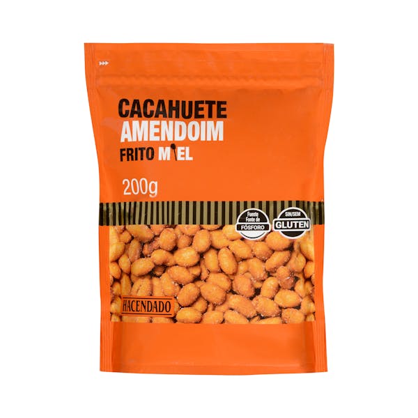 Cacahuete frito con miel Hacendado