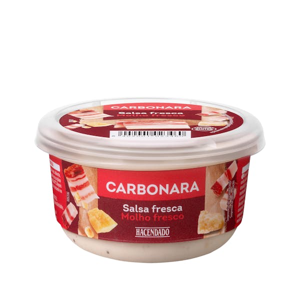 Salsa fresca Carbonara Hacendado