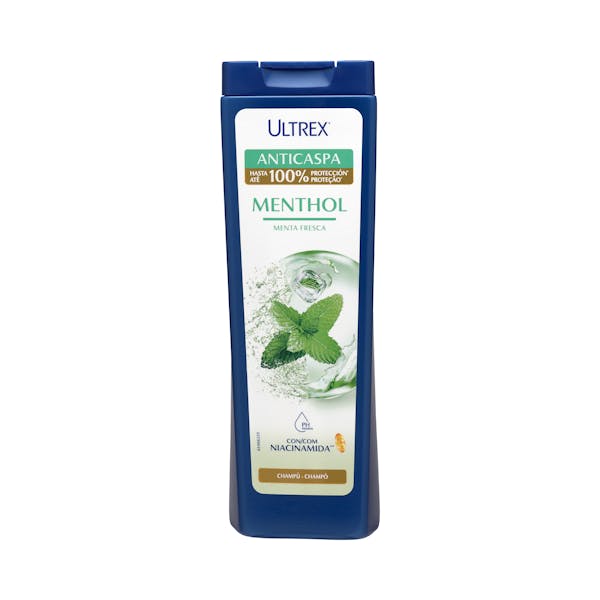 Champú anticaspa Menthol Ultrex todo tipo de cabello