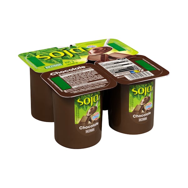 Postre de soja sabor chocolate Hacendado