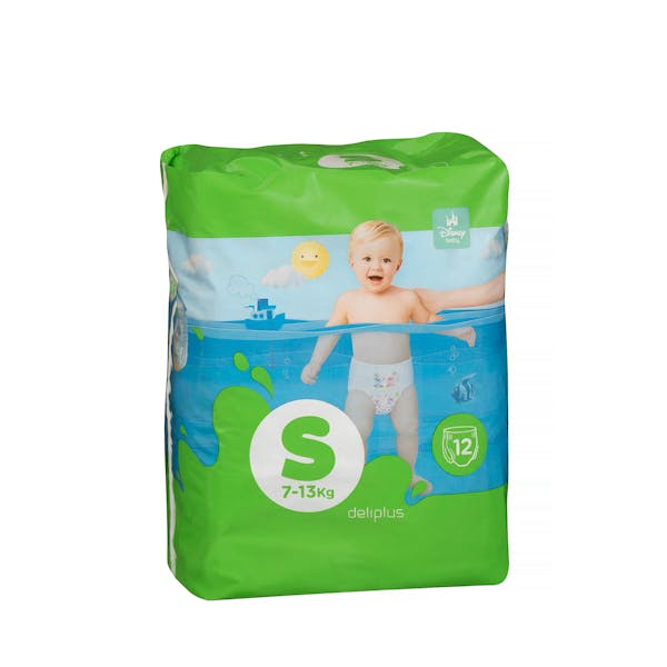 Pañal bañador desechable talla S Deliplus de 7-13 kg