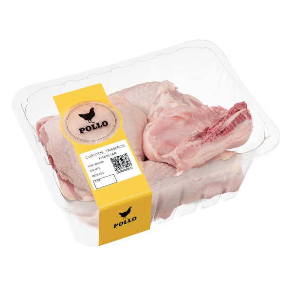 Cuartos traseros familiar de pollo