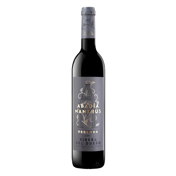 Vino tinto reserva Abadía Mantrús DO Ribera del Duero