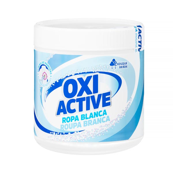 Activador Blanqueante ropa blanca Oxi Active Bosque Verde en polvo