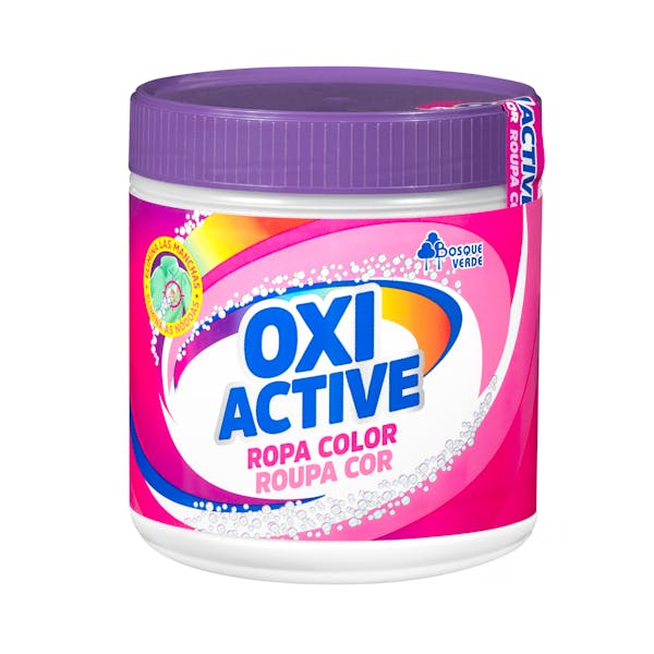Activador Quitamanchas ropa de color Oxi Active Bosque Verde en polvo
