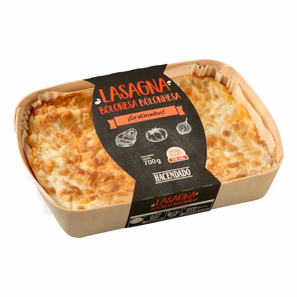 Lasaña boloñesa familiar Hacendado