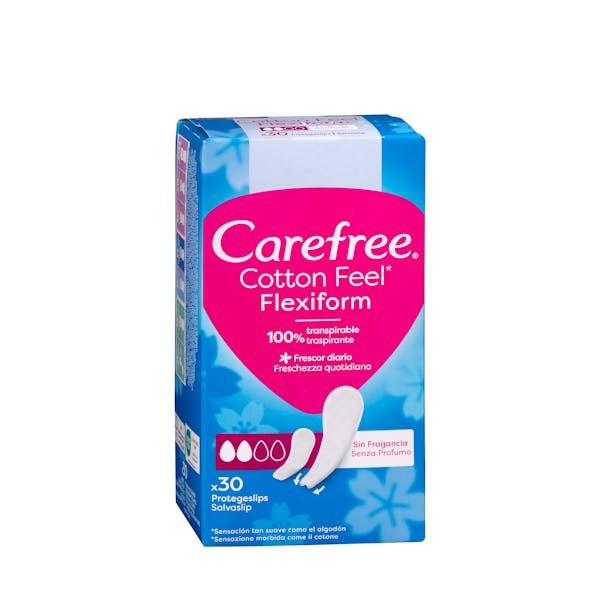 Protegeslip Flexiform Carefree Cotton feel regular + tanga