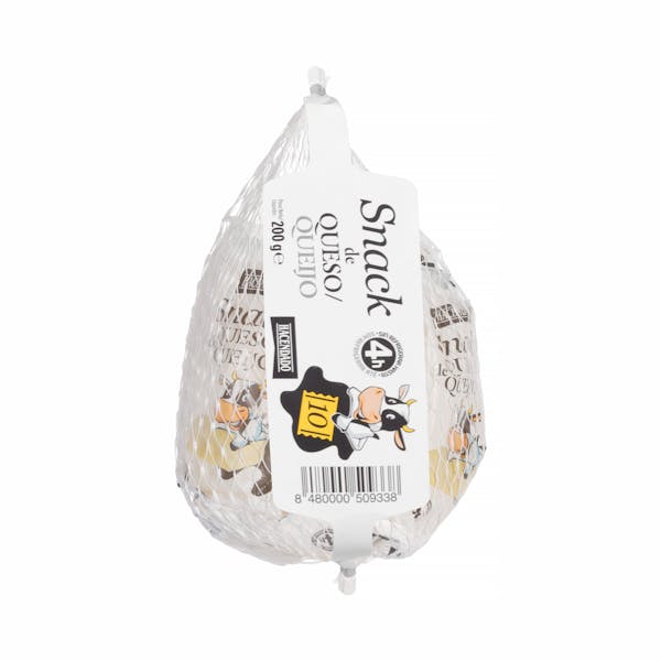 Snack de queso madurado de vaca Hacendado