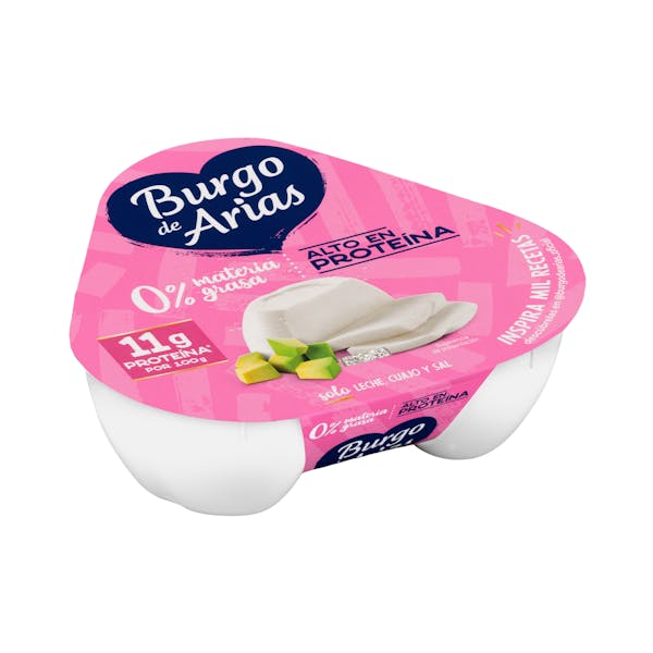 Queso fresco 0% MG de vaca Burgo de Arias