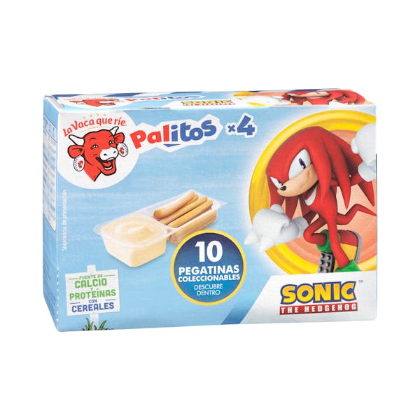 Queso fundido con palitos La vaca que ríe