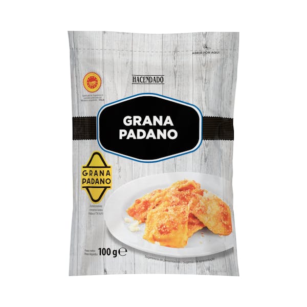 Queso en polvo grana padano Hacendado