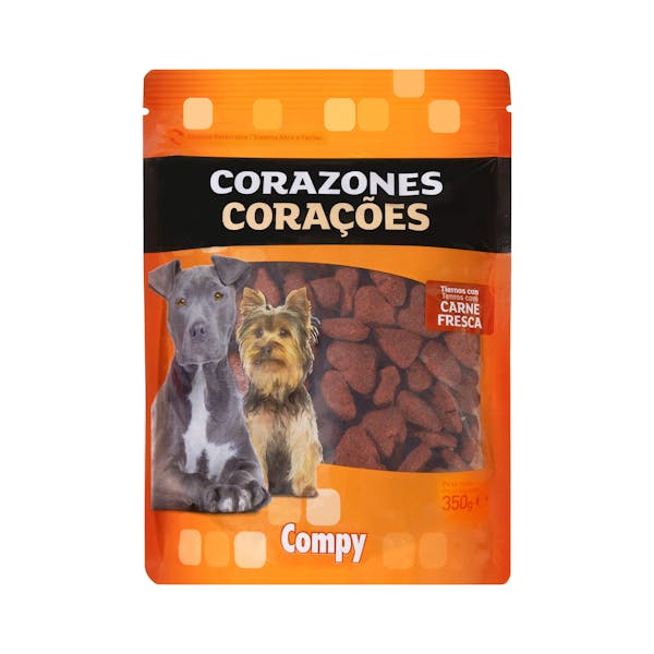 Snack corazones perro adulto Compy