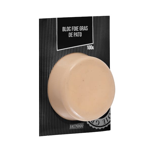 Bloc foie gras de pato Hacendado