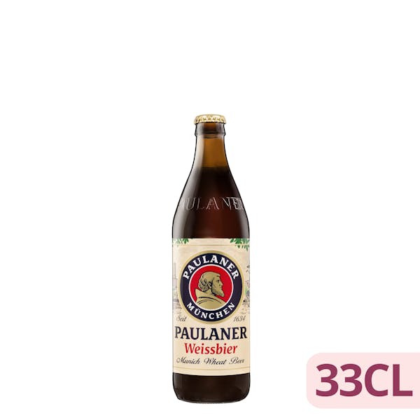 Cerveza de trigo Paulaner