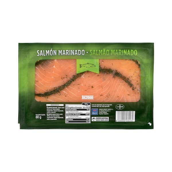 Salmón marinado Hacendado