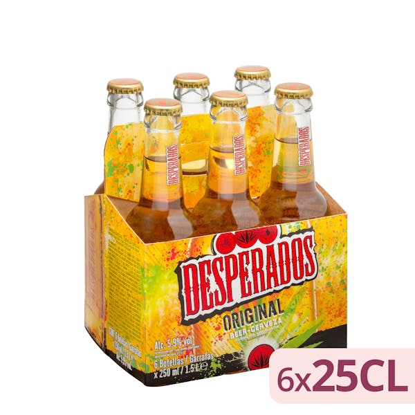 Cerveza aromatizada Desperados