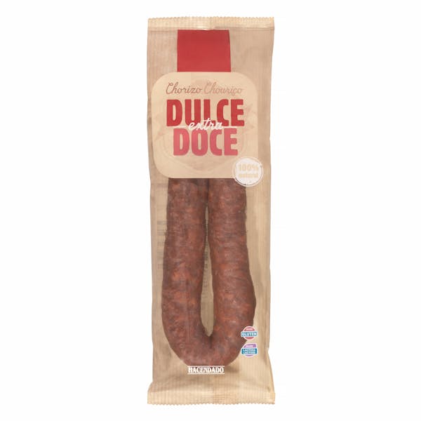 Chorizo dulce extra Hacendado