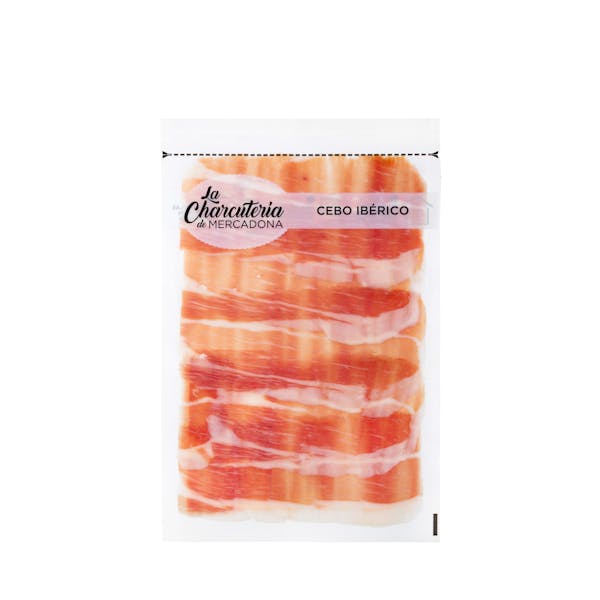 Jamón de cebo ibérico cortado a tapas
