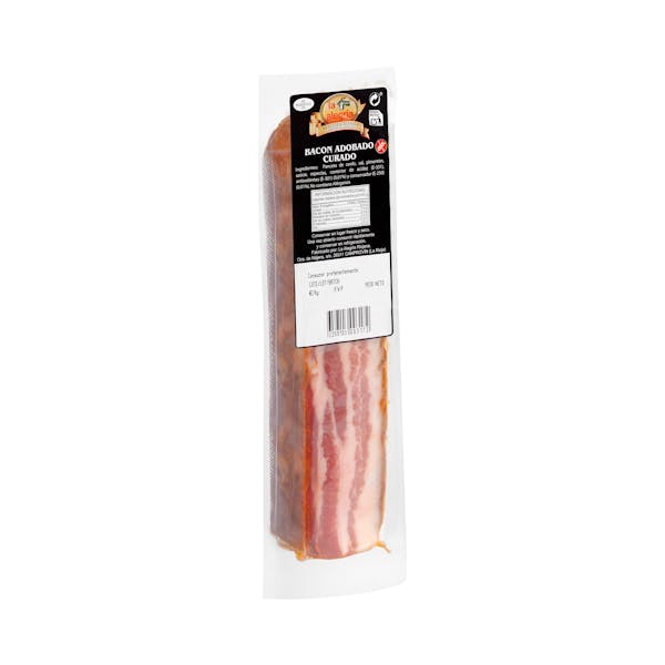 Bacon adobado curado La Alegría