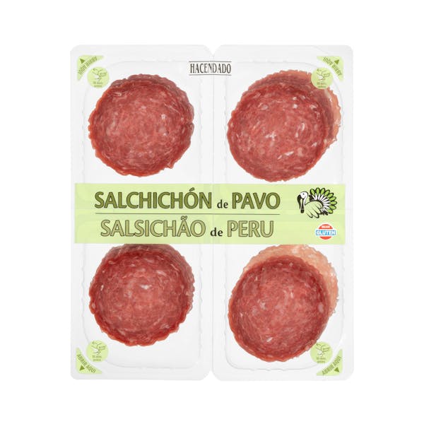 Salchichón de pavo extra Hacendado lonchas