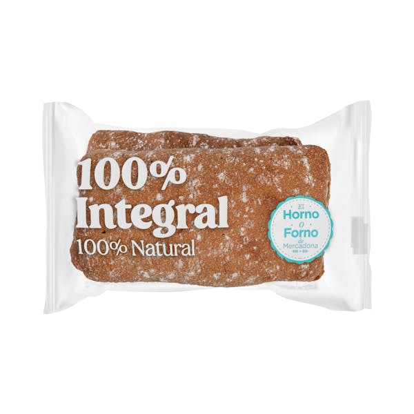 Panes integrales 100% fino