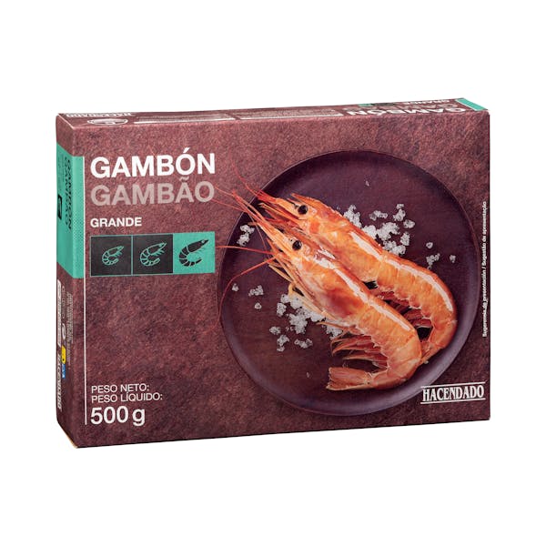 Gambón grande congelado