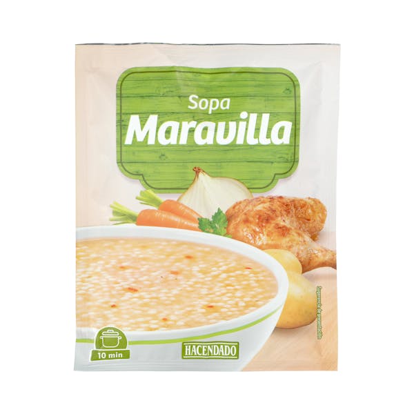 Sopa maravilla Hacendado