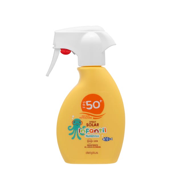 Protector solar infantil pediátrico Deliplus FPS 50+